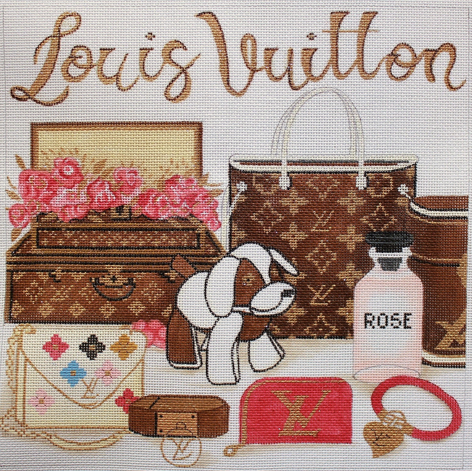 Alice Peterson # 4006 Louis Vuitton Collage