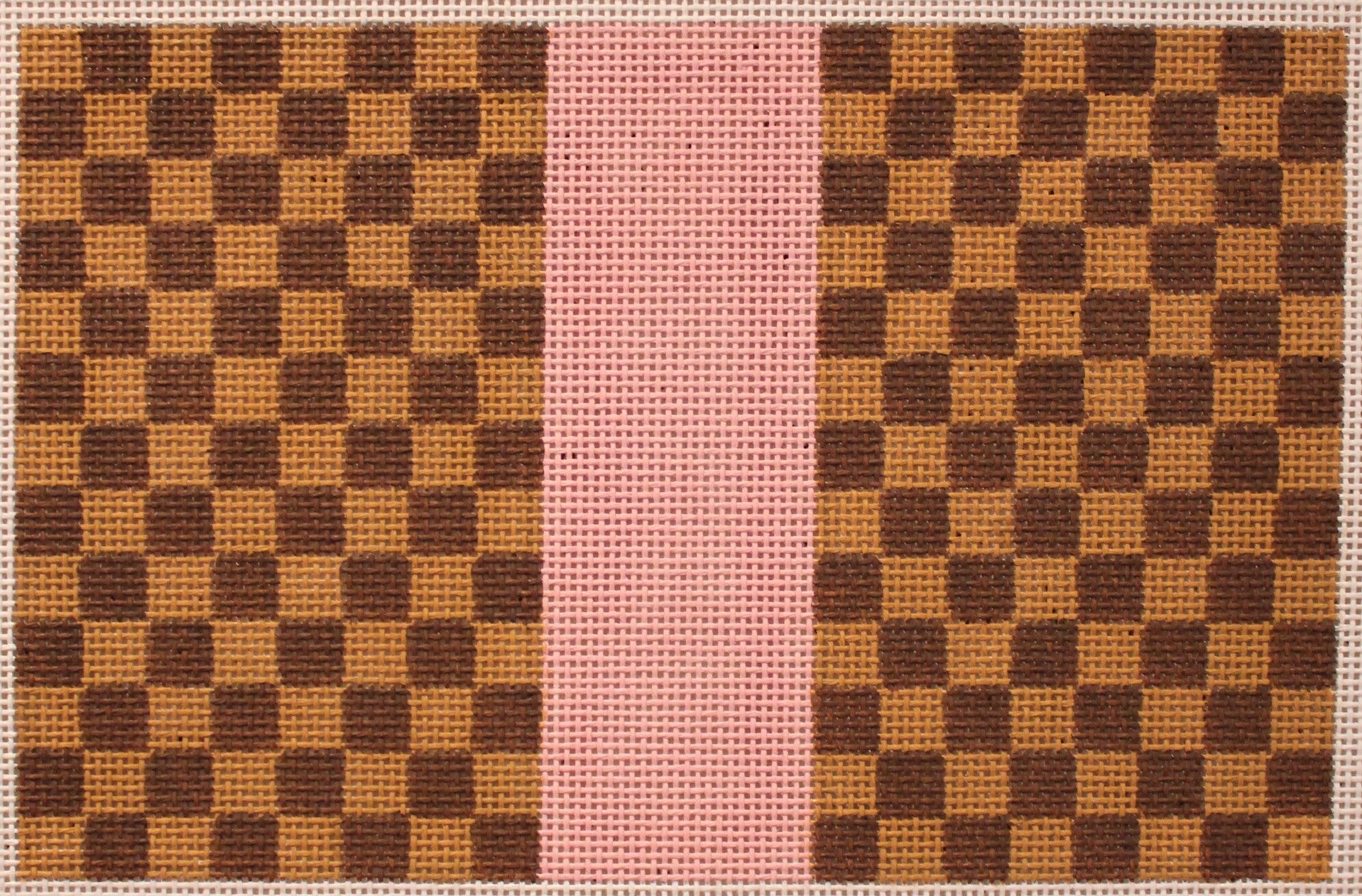 Kimberly Ann Needlepoint # SF06B Louis Squares Pink