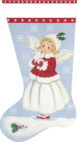 Needlepoint Stocking - Angel