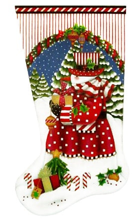 Candy Cane Needlepoint Stocking – Rhodes Boutique