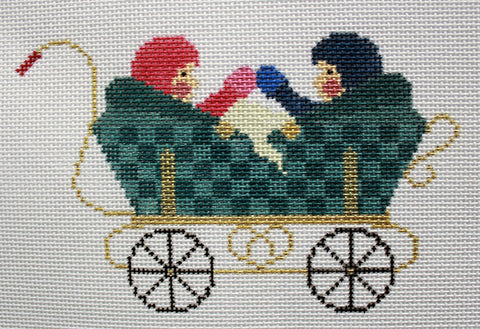 twins baby cross stitch