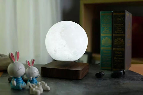 Floating moon lamp