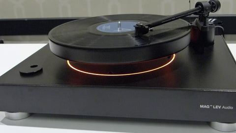 Mag-Lev Audio- Levitating Record Player