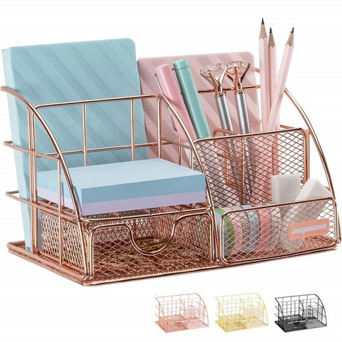 rose gold organizer