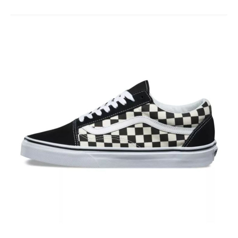 vans checkered old skool black and white