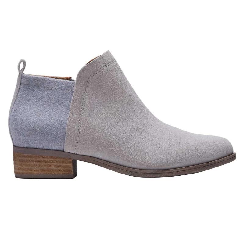 toms deia booties gray