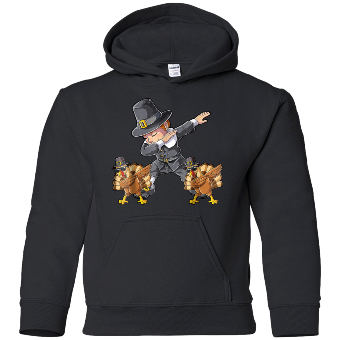 Thanksgiving Shirts For Dabbing Pilgrim Turkey Dab Shirt G185b Pullover 