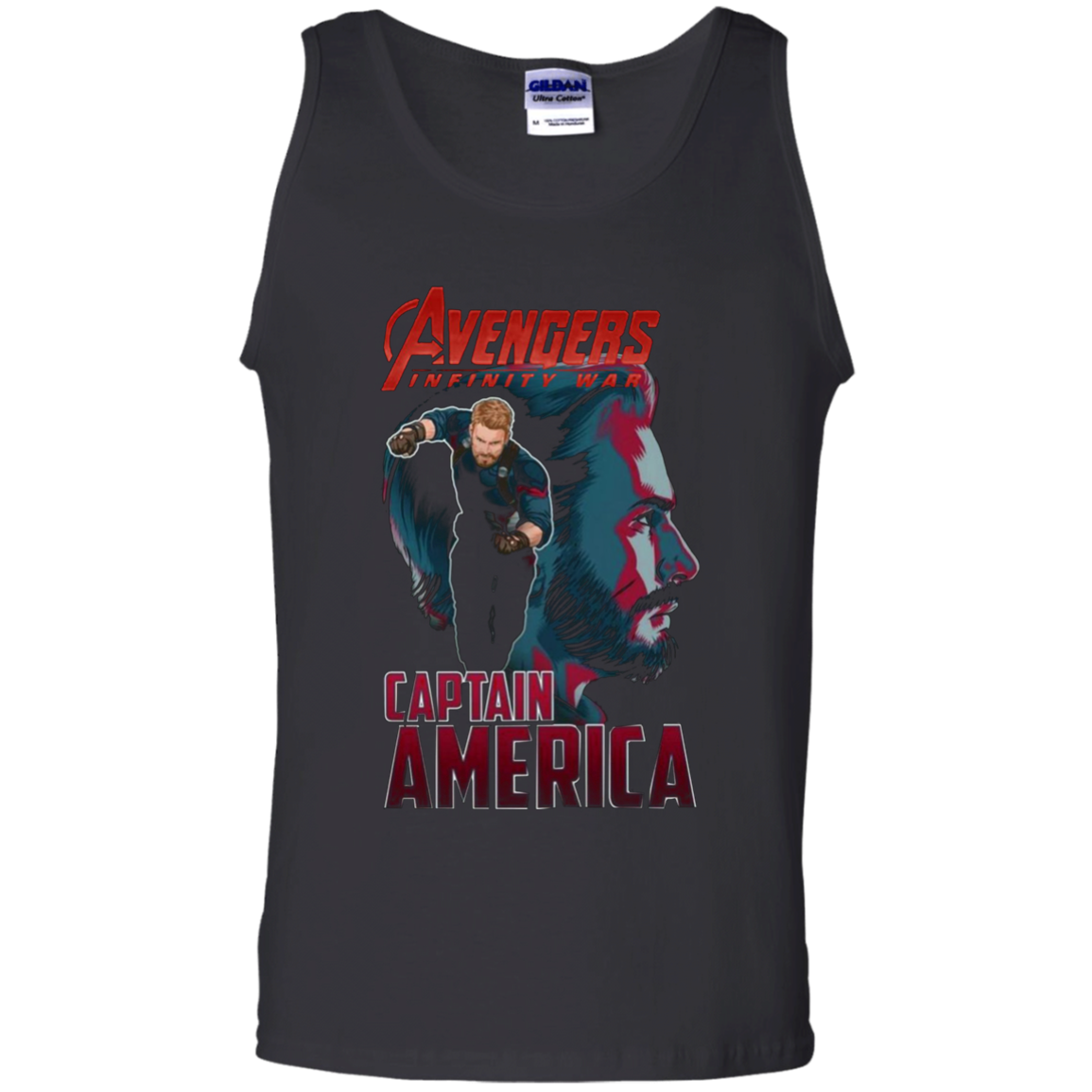 Captain America Avengers Infinity War 2018 Shirt Tank Top