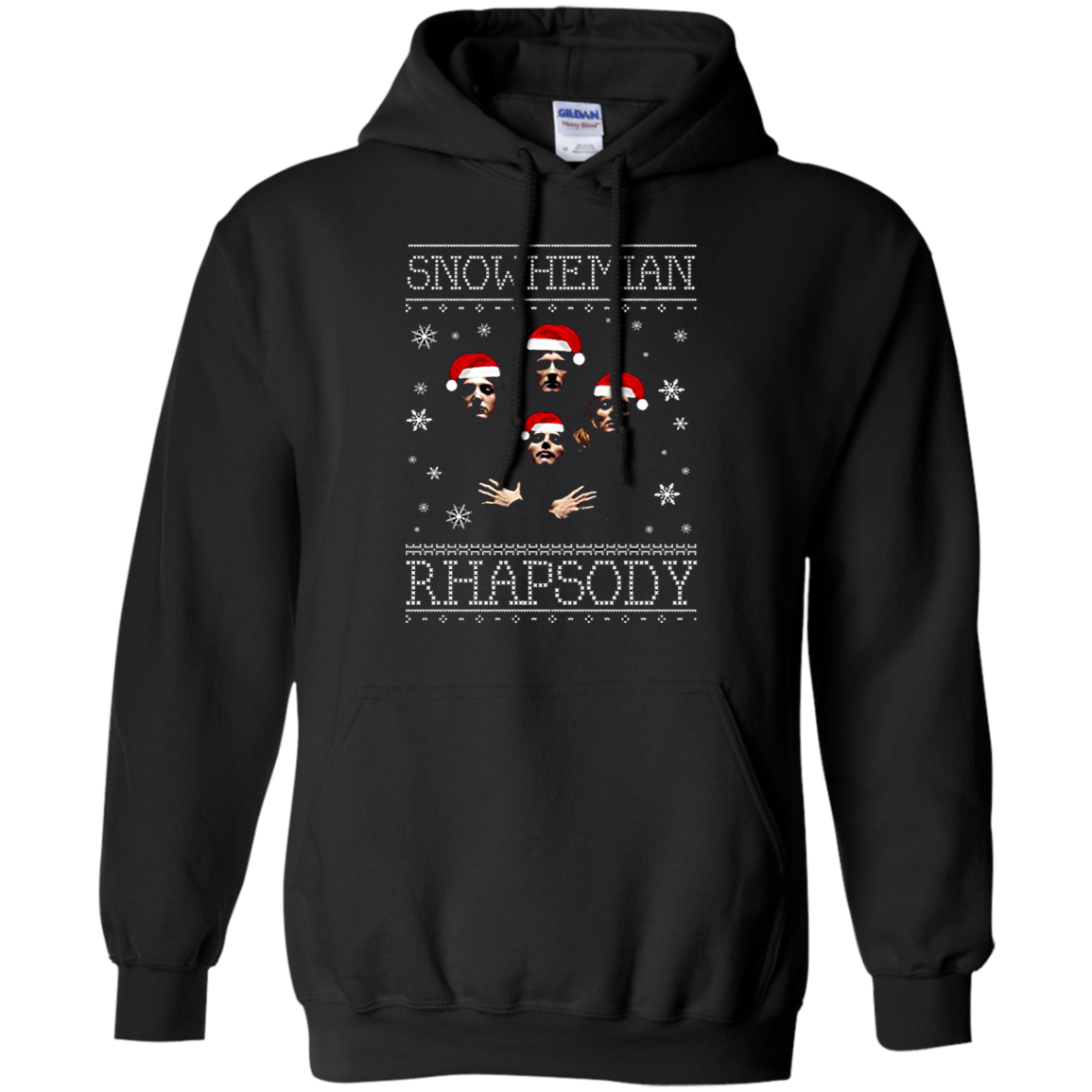 Snowhemian Rhapsody Ugly Christmas Sweater G185 8 Oz T Shirt