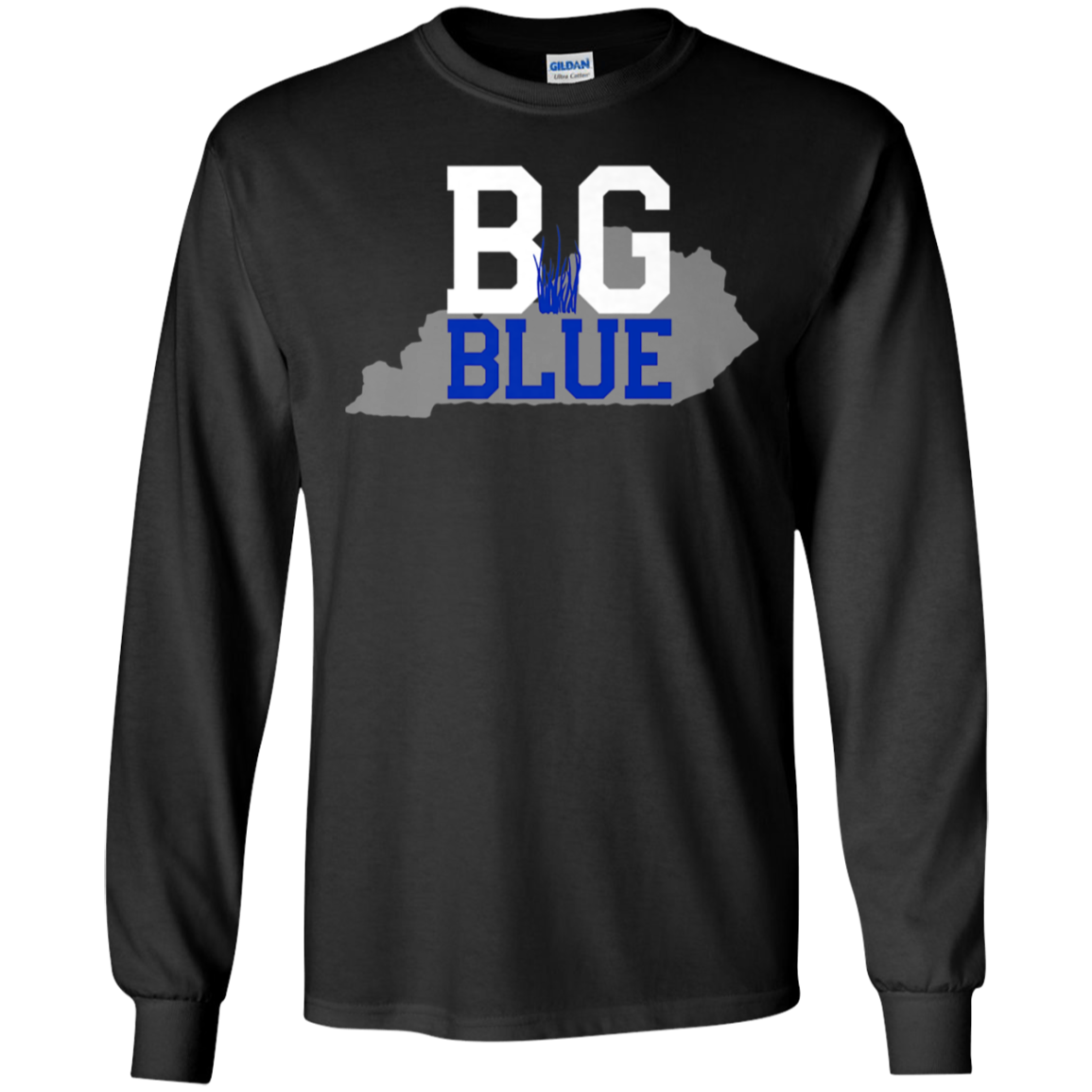 Big Blue Grass Kentucky Bluegrass T Shirt G240 Ls Ultra T-shirt