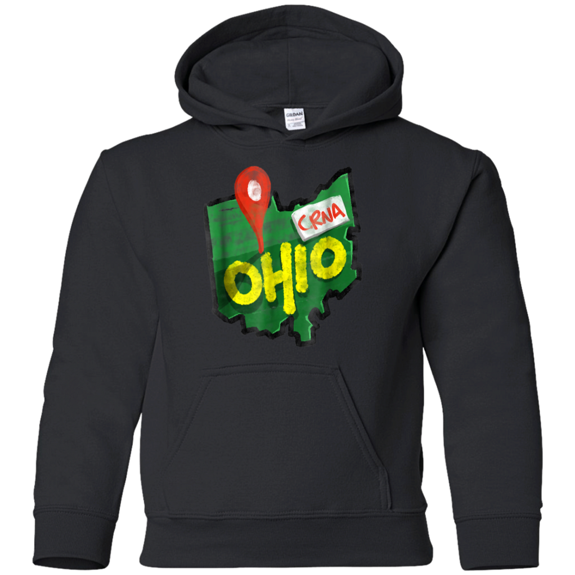 Ohio Crna Anesthesia Gift Medical Shirt G185b Pullover 