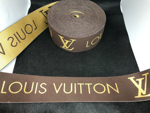 Black and white LV Hat Band