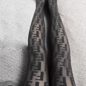 black fendi tights