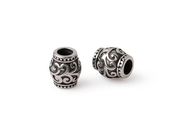 6mm Tibetan Beads,Silver Large Hole Spacer beads,Diy Buddhism Beads,Th –  Rosebeading Official