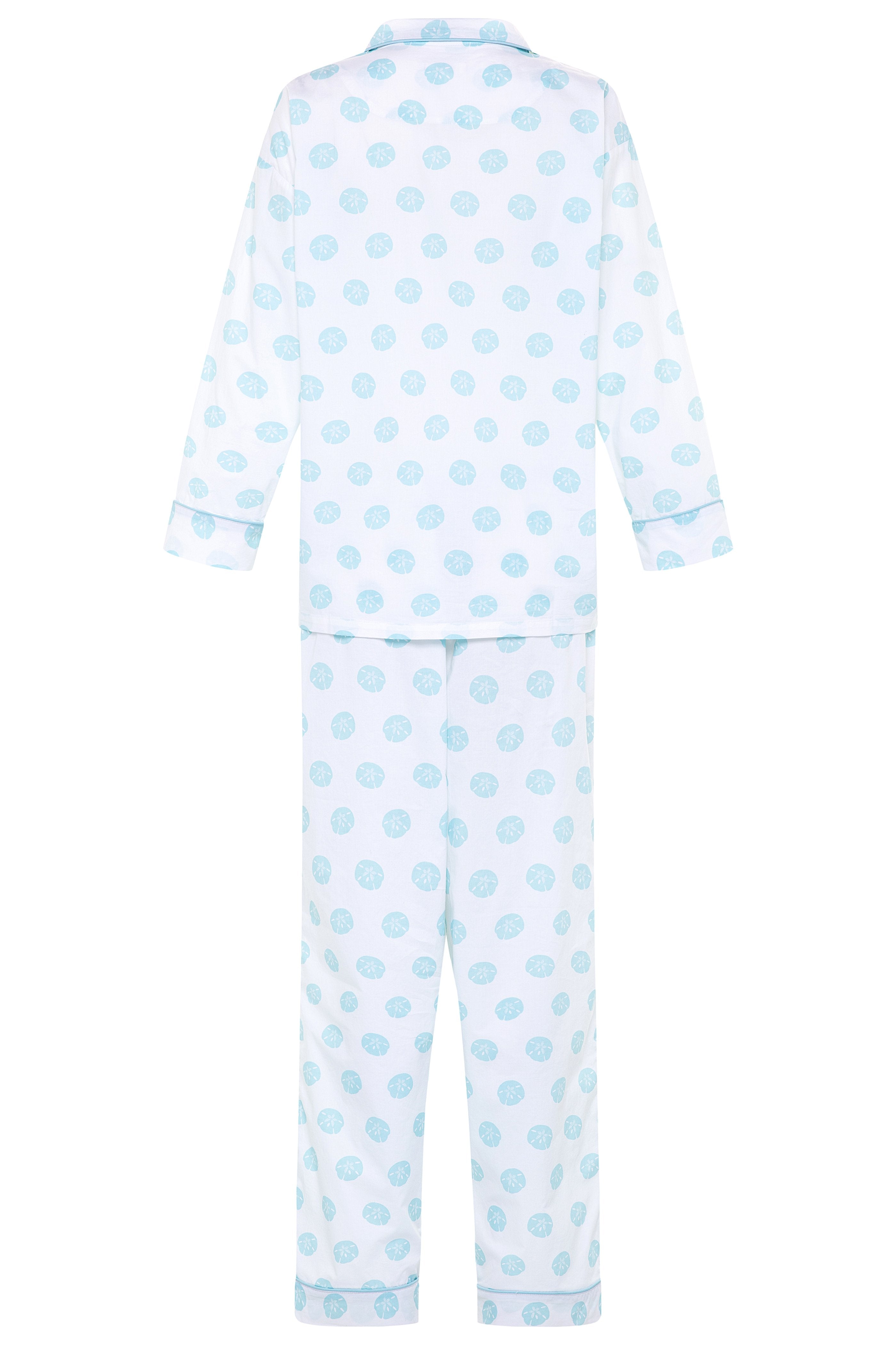 Lorient Block Print Long Pajama Set