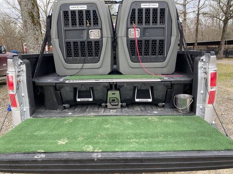 Two Large Gunner Kennels DECKED