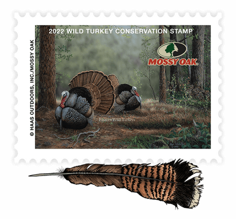 Mossy Oak Turkey Stamp