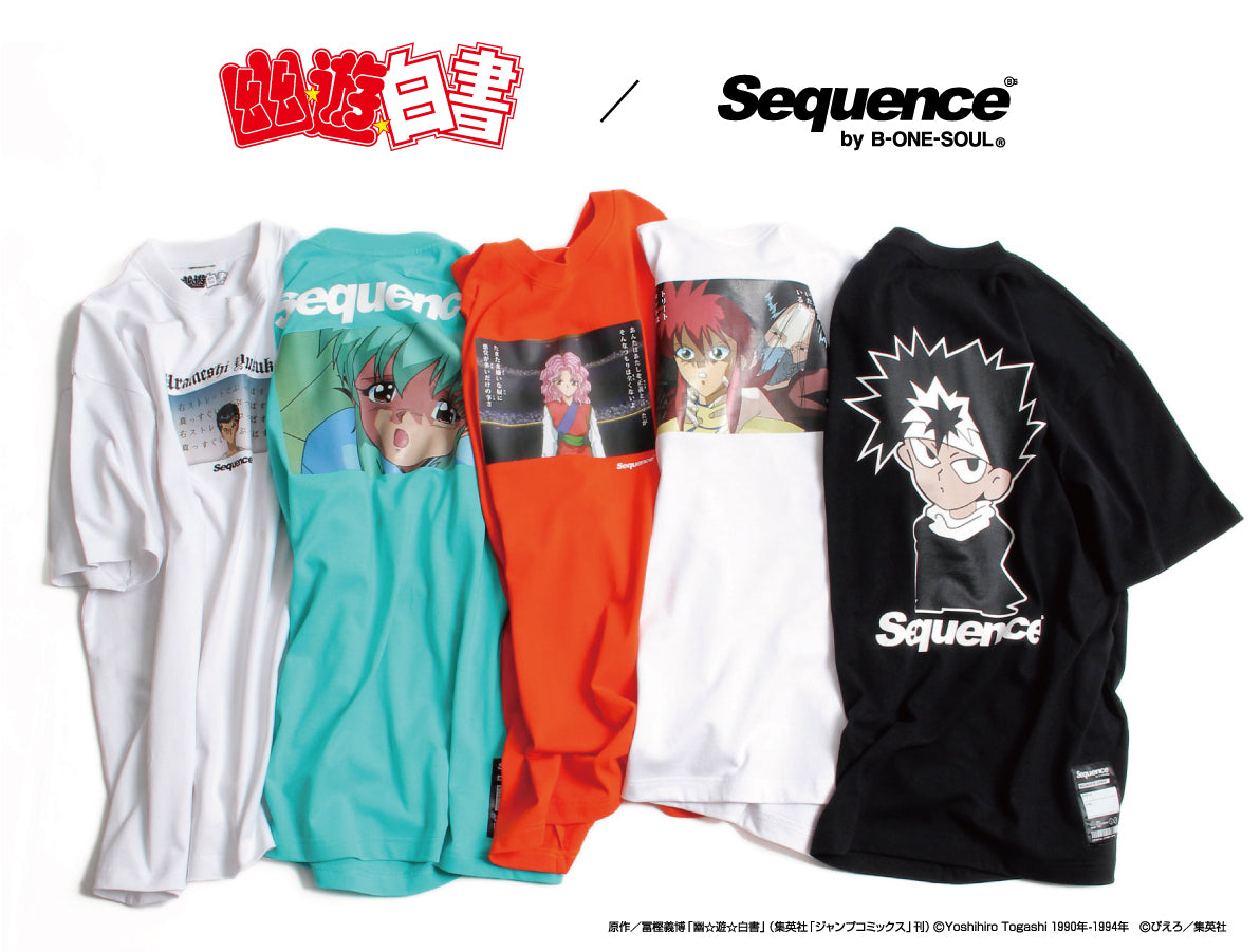 Sequence by B ONE SOUL x 幽☆遊☆白書 COLLABORATION ITEM RELEASE ...