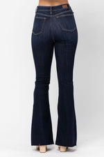 Dark Wash Flare Jeans-Pants-Judy Blue-0-cmglovesyou