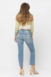 Tinted Wash and Destroyed Crop Jean-Jeans-Judy Blue-1 (25)-Med Wash-cmglovesyou