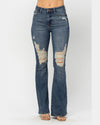 Destroy Flare Jeans-Jeans-Judy Blue-0/24-cmglovesyou