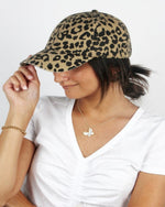 Big Leopard Print Baseball Cap-Hats-David & Young-18-Leopard-cmglovesyou