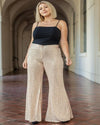 Structured Sequins Dress Pants-bottoms-Saints and Hearts-S-Rose Gold-cmglovesyou