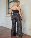 Structured Sequins Dress Pants-bottoms-Saints and Hearts-S-Rose Gold-cmglovesyou