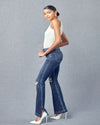 High Rise Flare Jeans-bottoms-KanCan-1-Dark Denim-cmglovesyou