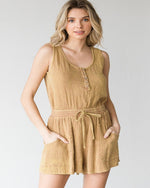 Washed Sleeveless Romper-Romper-Jodifl-Small-Toffee-cmglovesyou