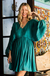 Dolman Dress-cmglovesyou-Small-Emerald-cmglovesyou