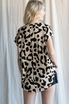 Leopard Print Cap Sleeve Top-Shirts & Tops-Jodifl-Small-Ivory-Inspired Wings Fashion