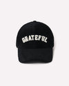 Grateful Chenille Corduroy Baseball Cap-David & Young-Black-cmglovesyou