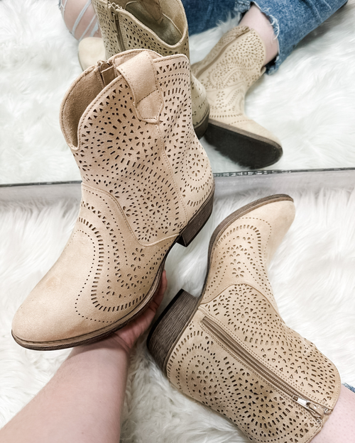 Zest Booties-Boots-Very G-Tan-6.0-cmglovesyou