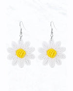 Daisy Seed Earring-Earrings-Suzie Q USA-White-cmglovesyou