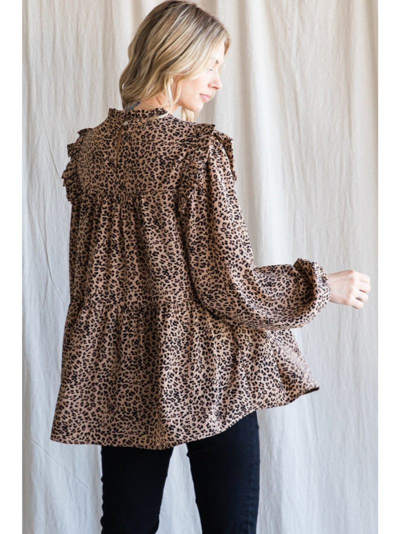 Melody Leopard Top-Jodifl-Small-Taupe-cmglovesyou