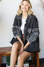 Bandana Sleeve Jacket-Oli & Hali-Small-Black-cmglovesyou