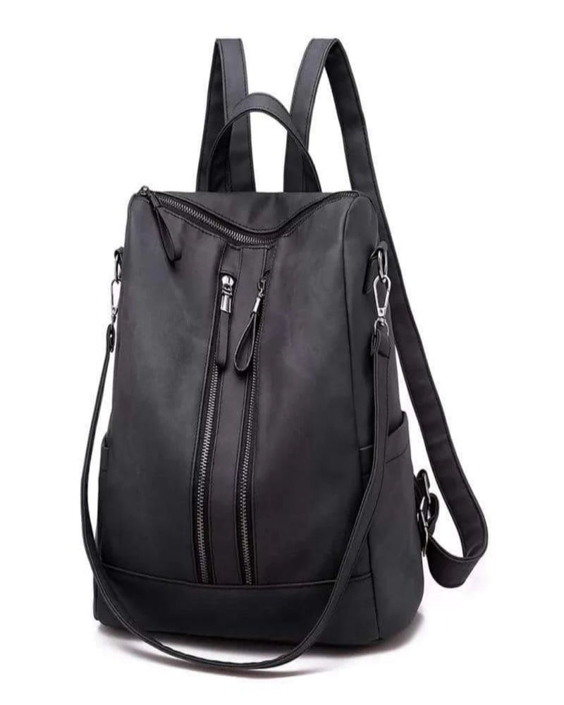 Samantha Backpack-Bag and Purses-Julia Rose Wholesale-Black-cmglovesyou