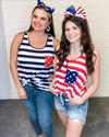 American Flag Bow Tank-Top-Heimish-Small-Navy-cmglovesyou