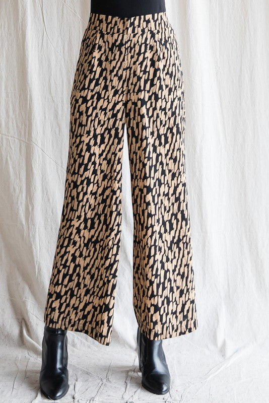 Cheetah Wide Leg Pants-bottoms-Jodifl-Small-cmglovesyou