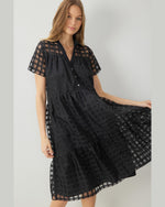 Grid Dress-Dresses-Entro-Small-Black-cmglovesyou