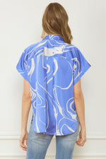 Blue Swirl Top-Top-Entro-Small-Blue-cmglovesyou