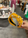 Jewel Headband-headband-Suzie Q USA-Yellow-cmglovesyou