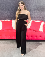 Strapless Bandeau Jumpsuit-Jumpsuits & Rompers-Allie Rose-Small-Black-Inspired Wings Fashion