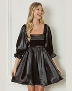 Satin Babydoll Dress-Dresses-Entro-Small-cmglovesyou