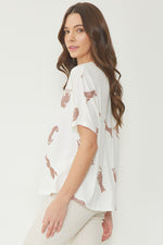 Leaping Cheetah Shirt-Shirts & Tops-Entro-Small-Cream-cmglovesyou