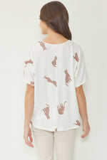 Leaping Cheetah Shirt-Shirts & Tops-Entro-Small-Cream-cmglovesyou