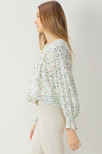 Speckled Top-Top-Entro-Small-Ivory-cmglovesyou