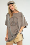 Peace Sign Top-T-Shirt-Easel-Small-Ash-cmglovesyou