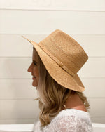 Devin Flat Brim Hat-hat-Olive & Pique-cmglovesyou